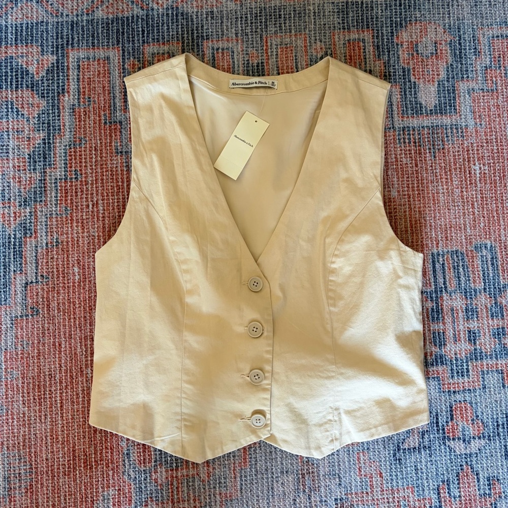 NWT - Abercrombie Vest Top - Picture 5 of 6